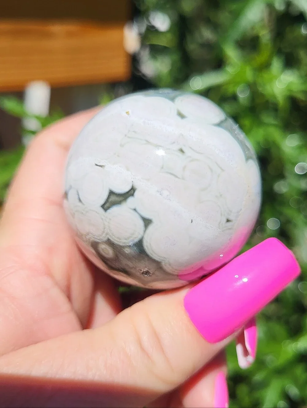 ocean jasper pink blue